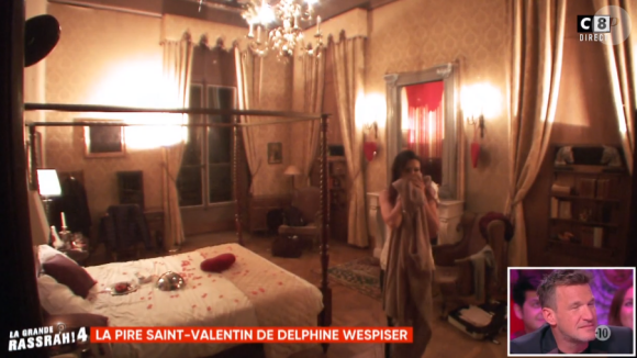 Delphine Wespiser piégée par Cyril Hanouna dans "La grande rassrah 4" - jeudi 25 avril 2019, sur C8