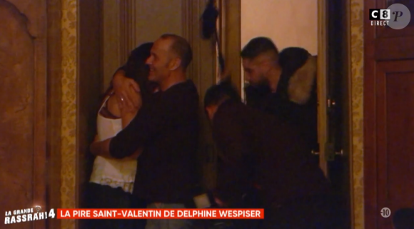 Delphine Wespiser piégée par Cyril Hanouna dans "La grande rassrah 4" - jeudi 25 avril 2019, sur C8