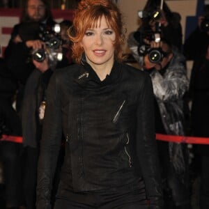 French singer Mylene Farmer arrives for the 13th annual NRJ Music Awards at the Palais des Festivals in Cannes, France, 28 January 2012.