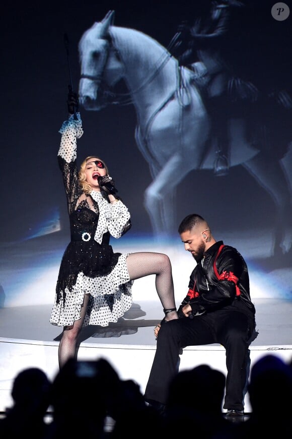 Madonna et Maluma - "Billboards Music Awards 2019" au MGM Grand Garden Arena à Las Vegas, le 1er mai 2019.
