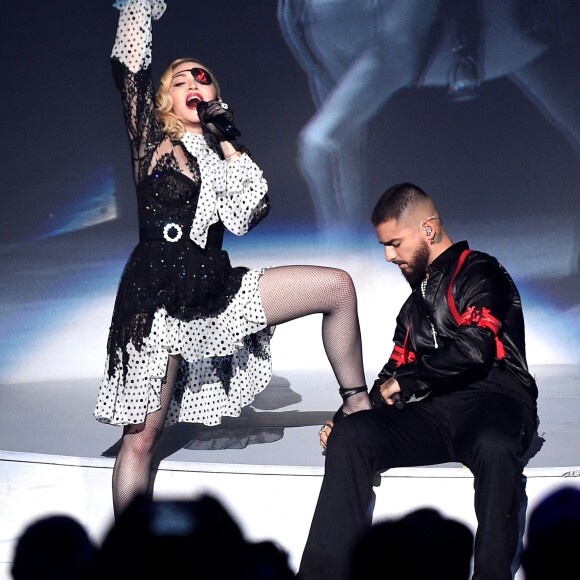 Madonna et Maluma - "Billboards Music Awards 2019" au MGM Grand Garden Arena à Las Vegas, le 1er mai 2019.