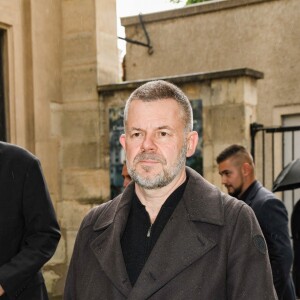 Eric Naulleau - Obsèques de Dick Rivers en l'église Saint-Pierre de Montmartre à Paris le 2 mai 2019.
