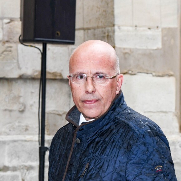 Éric Ciotti, Conseiller départemental des Alpes-Maritimes - Obsèques de Dick Rivers en l'église Saint-Pierre de Montmartre à Paris le 2 mai 2019.