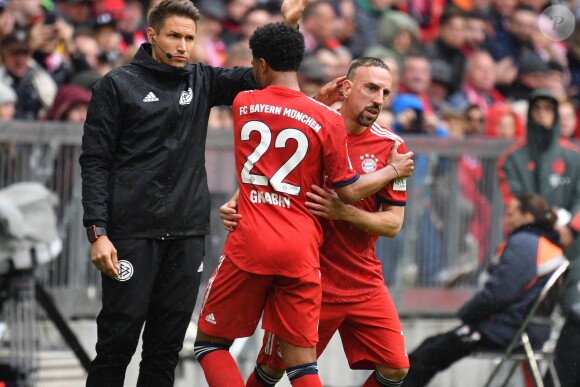 Franck Ribéry lors du match Bayern Munich-Hanovre le 4 mai 2019.
