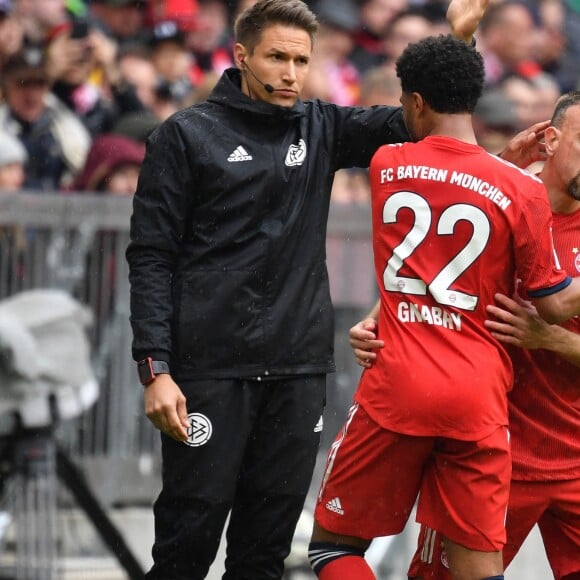 Franck Ribéry lors du match Bayern Munich-Hanovre le 4 mai 2019.