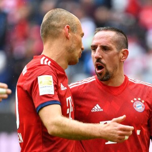 Franck Ribéry lors du match Bayern Munich-Hanovre le 4 mai 2019.