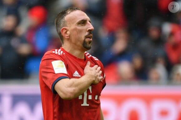 Franck Ribéry lors du match Bayern Munich-Hanovre le 4 mai 2019.
