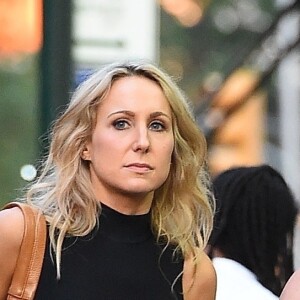 Exclusif - Amy Schumer arrive à l'émission "Comedy Cellar" à New York, le 29 juin 2018.
