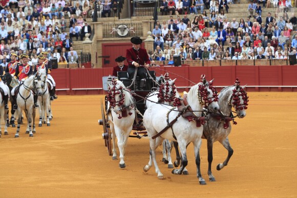 Victoria Federica de Marichalar, fille de l'infante Elena d'Espagne et de Jaime de Marichalar, était le 5 mai 2019 la présidente d'honneur du traditionnel défilé d'attelages anciens lors de la Feria de Séville, dans les arènes de La Maestranza.