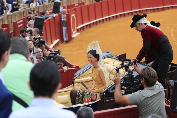 Victoria Federica de Marichalar, fille de l'infante Elena d'Espagne et de Jaime de Marichalar, était le 5 mai 2019 la présidente d'honneur du traditionnel défilé d'attelages anciens lors de la Feria de Séville, dans les arènes de La Maestranza.