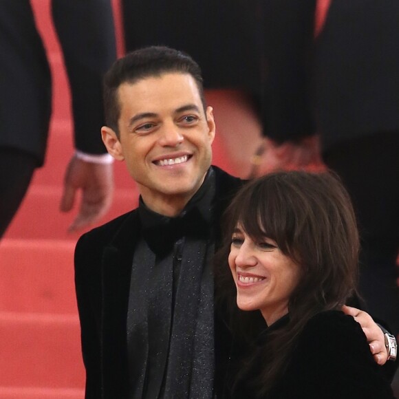 Charlotte Gainsbourg et Rami Malek - 71ème édition du Met Gala sur le thème "Camp: Notes on Fashion" au Metropolitan Museum of Art à New York, le 6 mai 2019. © Morgan Dessalles / Charles Guerin / Bestimage