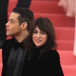 Charlotte Gainsbourg et Rami Malek - 71ème édition du Met Gala sur le thème "Camp: Notes on Fashion" au Metropolitan Museum of Art à New York, le 6 mai 2019. © Morgan Dessalles / Charles Guerin / Bestimage