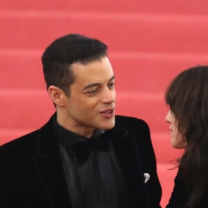 Charlotte Gainsbourg et Rami Malek - 71ème édition du Met Gala sur le thème "Camp: Notes on Fashion" au Metropolitan Museum of Art à New York, le 6 mai 2019. © Morgan Dessalles / Charles Guerin / Bestimage