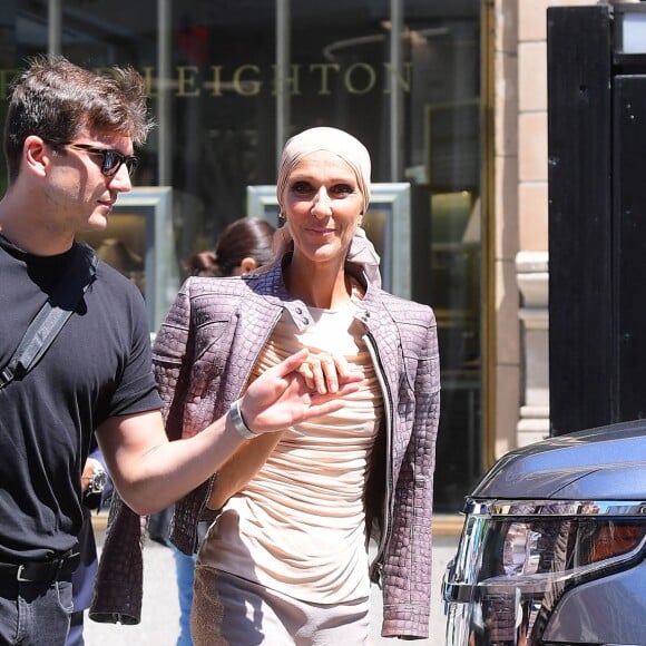 Céline Dion et Pepe Munoz dans les rues de New York, le 8 mai 2019
