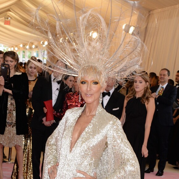 Celine Dion arrive au MET Gala 2019 à New York le 6 mai 2019.