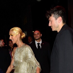 Celine Dion et Pepe Munoz arrivent à l'after party du Met Gala à New York, le 6 mai 2019