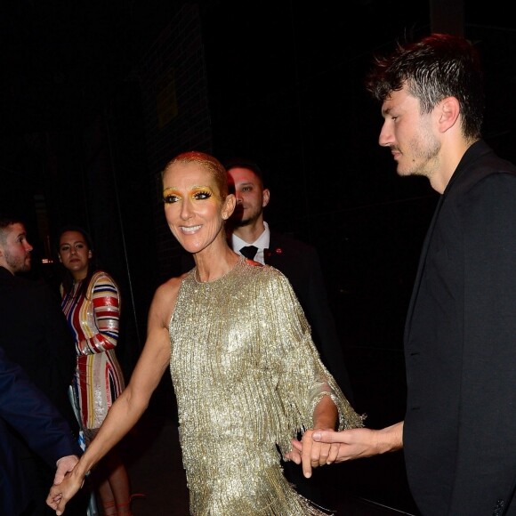 Celine Dion et Pepe Munoz arrivent à l'after party du Met Gala à New York, le 6 mai 2019
