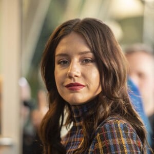 Adèle Exarchopoulos - Défilé Louis Vuitton, collection croisière 2020 au TWA Flight Center, à l'aéroport JFK (John Fitzgerald Kennedy). New York, le 8 mai 2019.