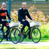 Le prince Harry, duc de Sussex fait du vélo dans le cadre de son déplacement à La Haye pour la prochaine compétition Invictus Games, La Haye, le 9 mai 2019. Prince Harry enjoys a bicycle ride during the Invictus Games presentation. The Hague, May 9th 2019.09/05/2019 - La Haye