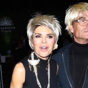 Lisa Rinna et son mari Harry Hamlin - Les célébrités déguisées pour la soirée "Casamigos Halloween Party" à Beverly Hills, le 26 octobre 2018