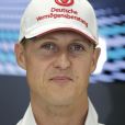 Michael Schumacher lors du grand prix de Monza en Italie le 9 septembre 2012.