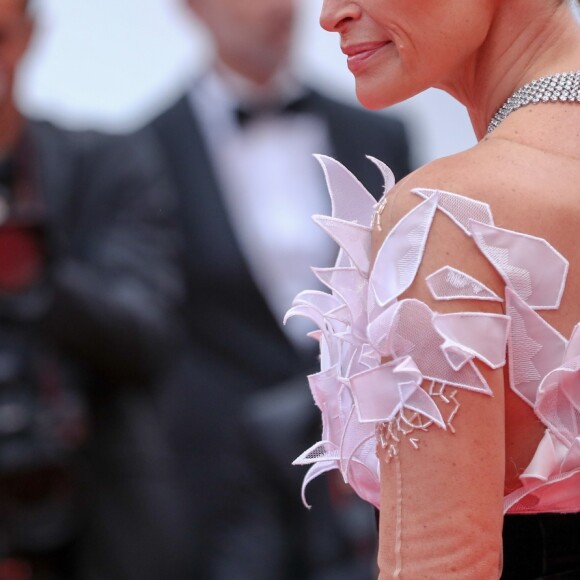 Estelle Lefébure - Montée des marches du film "The Dead Don't Die" lors de la cérémonie d'ouverture du 72e Festival International du Film de Cannes. Le 14 mai 2019 © Jacovides-Moreau / Bestimage