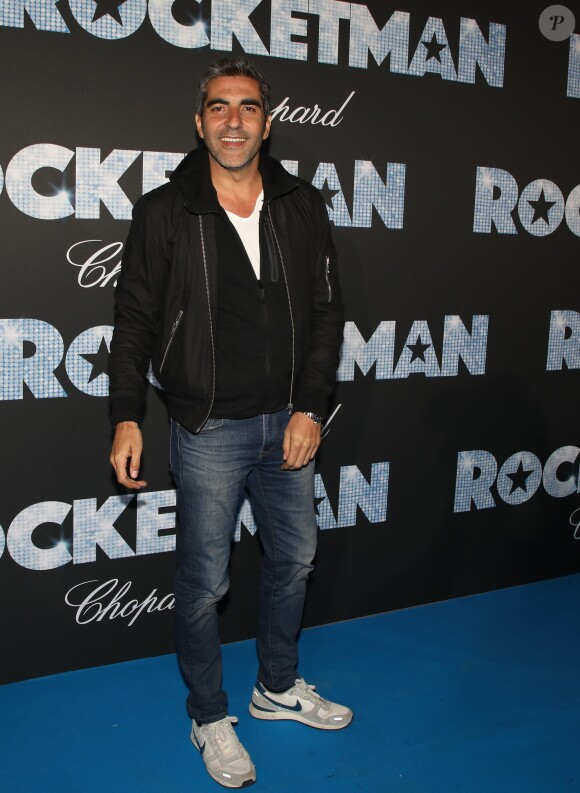Ary Abittan lors de la soirée du film "Rocketman" sur la plage du Carlton lors du 72ème Festival International du Film de Cannes, le 16 mai 2019. © Denis Guignebourg/Bestimage
