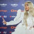 Bilal Hassani lors de la cérémonie d'ouverture de l'Eurovision, le 12 mai 2019 à Tel Aviv.