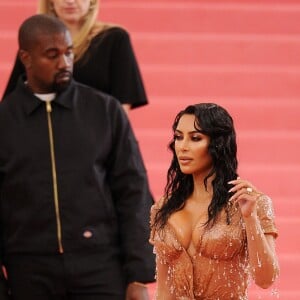 Kim Kardashian West, Kanye West - Arrivées des people à la 71ème édition du MET Gala (Met Ball, Costume Institute Benefit) sur le thème "Camp: Notes on Fashion" au Metropolitan Museum of Art à New York le 6 mai 2019.