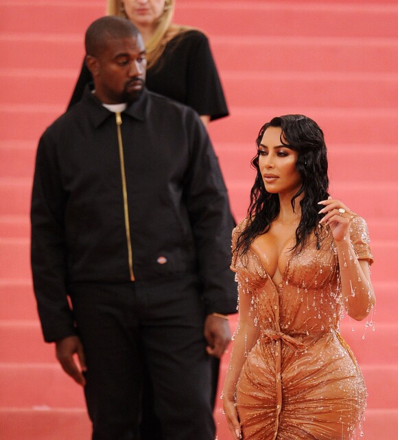 Kim Kardashian West, Kanye West - Arrivées des people à la 71ème édition du MET Gala (Met Ball, Costume Institute Benefit) sur le thème "Camp: Notes on Fashion" au Metropolitan Museum of Art à New York le 6 mai 2019.