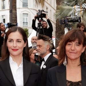 Cédric Klapisch, Amira Casar, Romane Bohringer et Elodie Bouchez assistent à la montée des marches du film "La belle époque" lors du 72ème Festival International du Film de Cannes. Le 20 mai 2019 © Jacovides-Moreau / Bestimage