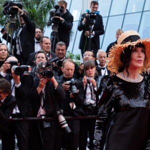 Isabelle Adjani assiste à la montée des marches du film "La belle époque" lors du 72ème Festival International du Film de Cannes. Le 20 mai 2019 © Borde / Bestimage
