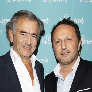 Exclusif - Bernard-Henri Lévy et Arthur - Cocktail à l'issue de la première du spectacle "Les Parisiennes" aux Folies Bergères à Paris le 24 mai 2018. © Olivier Borde - Pierre Perusseau / Bestimage