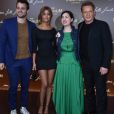 Henri-Noël Tabary, Zahia Dehar, la réalisatrice Rebecca Zlotowski et Benoît Magimel lors de la soirée du film "Une Fille Facile" sur la plage privée Magnum lors du 72ème Festival International du Film de Cannes, France, le 20 mai 2019. © Giancarlo Gorassini/Bestimage