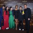 Henri-Noël Tabary, Mina Farid, la réalisatrice Rebecca Zlotowski, Zahia Dehar et Benoît Magimel lors de la soirée du film "Une Fille Facile" sur la plage privée Magnum lors du 72ème Festival International du Film de Cannes, France, le 20 mai 2019. © Giancarlo Gorassini/Bestimage