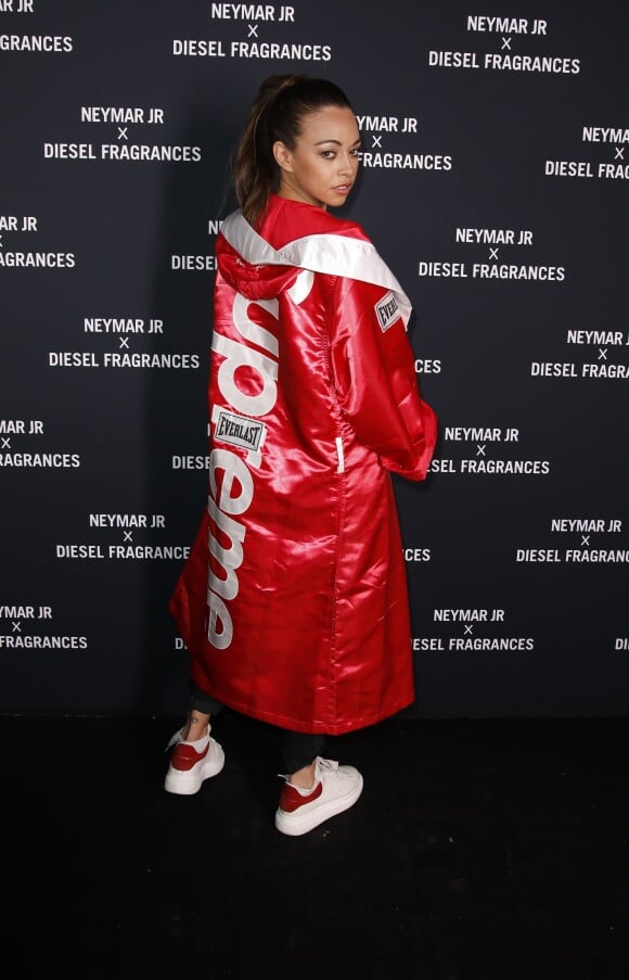 Jessica Errero lors de la soirée de lancement du parfum "Spirit of the Brave" à la Salle Wagram à Paris, France, le 21 mai 2019. Neymar est l'ambassadeur pour la marque de parfum Diesel. © Marc Ausset-Lacroix/Bestimage