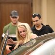 Exclusif- Britney Spears, qui s'était fait interner en hôpital psychiatrique il y a peu de temps, a passé le week-end de Pâques à l'hôtel The Montage à Beverly Hills avec son compagnon Sam Asghari. Los Angeles le 21 Avril 2019.