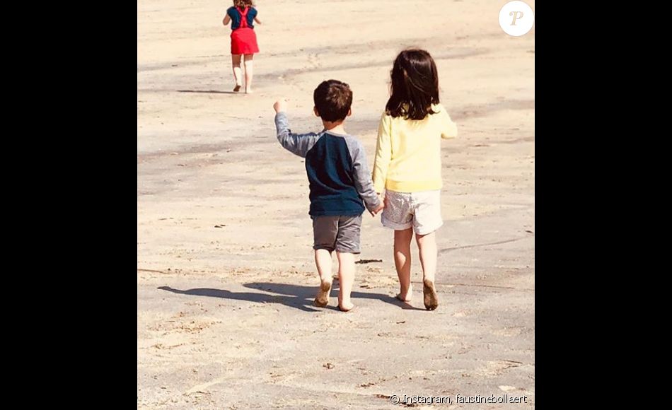 Abbie Et Peter Les Enfants De Faustine Bollaert Et Maxime Chattam Instagram 20 Avril 2019 Purepeople