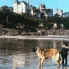 Abbie, la fille de Faustine Bollaert et Maxime Chattam, en Bretagne - Instagram, 22 février 2019