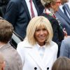 Le président de la république, Emmanuel Macron et la première dame Brigitte Macron votent pour les élections européennes au Touquet, le 26 mai 2019. © Stéphane Lemouton / Bestimage