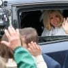 Le président de la république, Emmanuel Macron et la première dame Brigitte Macron votent pour les élections européennes au Touquet, le 26 mai 2019. © Stéphane Lemouton / Bestimage