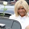 Le président de la république, Emmanuel Macron et la première dame Brigitte Macron votent pour les élections européennes au Touquet, le 26 mai 2019. © Stéphane Lemouton / Bestimage