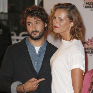 Laure Manaudou et son compagnon Jérémy Frérot - Arrivées à la 17ème cérémonie des NRJ Music Awards 2015 au Palais des Festivals à Cannes, le 7 novembre 2015. © Christophe Aubert via Bestimage