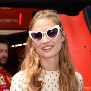 Beatrice Borromeo, très glamour, lors du 77e Grand Prix de F1 de Monaco le 26 mai 2019. © Bruno Bebert/Bestimage