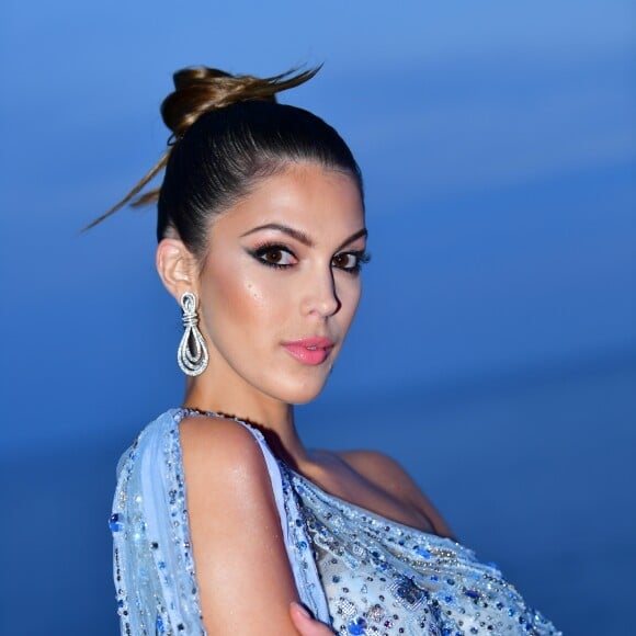 Iris Mittenaere (Miss France 2016 et Miss Univers 2016) - Cocktail - Soirée De Grisogono " Technicolor " à l'hôtel Eden Roc au Cap d'Antibes lors du 72ème Festival International du Film de Cannes, le 21 mai 2019. © Rachid Bellak/Bestimage