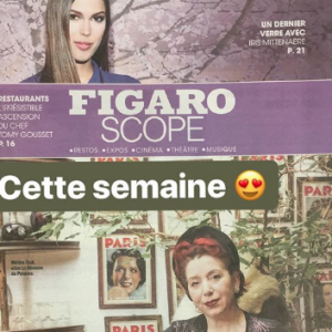 Couverture du Figaroscope- 29 mai 2019- Capture Instagram.