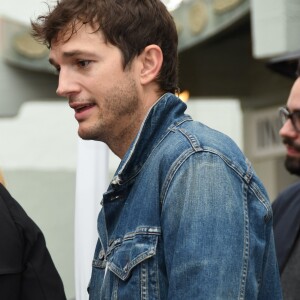 Ashton Kutcher le 7 janvier 2019 lors de la cérémonie des empreintes de l'acteur S. Elliott au Chinese Theatre à Hollywood, Los Angeles. © Birdie Thompson/AdMedia/ZUMA Wire/Bestimage