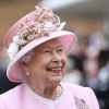 La reine Elizabeth II donnait une de ses traditionnelles garden parties au palais de Buckingham à Londres le 29 mai 2019.