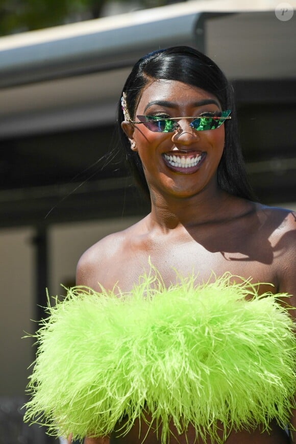 Aya Nakamura - Photocall avant le showcase de R.Ora pour l'ouverture du bar Magnum lors du 72ème Festival International du Film de Cannes, le 16 mai 2019.