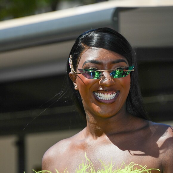 Aya Nakamura - Photocall avant le showcase de R.Ora pour l'ouverture du bar Magnum lors du 72ème Festival International du Film de Cannes, le 16 mai 2019.